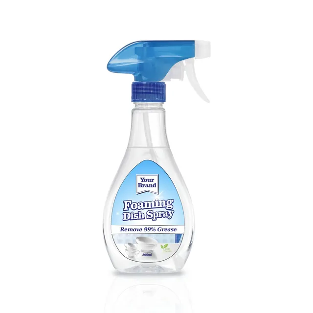 Dish Soap Spray, a sample product labelled Your Brand